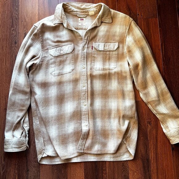 Levi's Jackson Worker Flannel size M - Picture 1 of 4